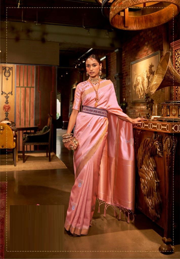 Rajtex Kushita Silk Heavy Wedding Wear Fancy Latest Saree Collection